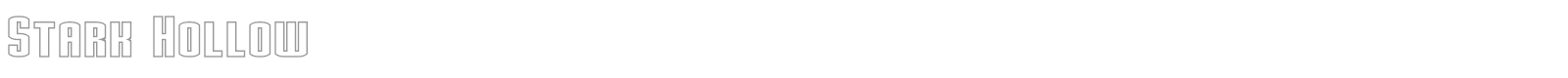 Stark font preview